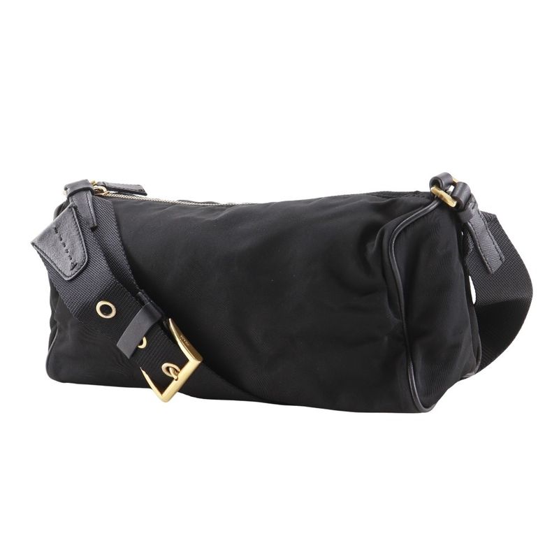Prada Nylon Black Women's Shoulder Bag