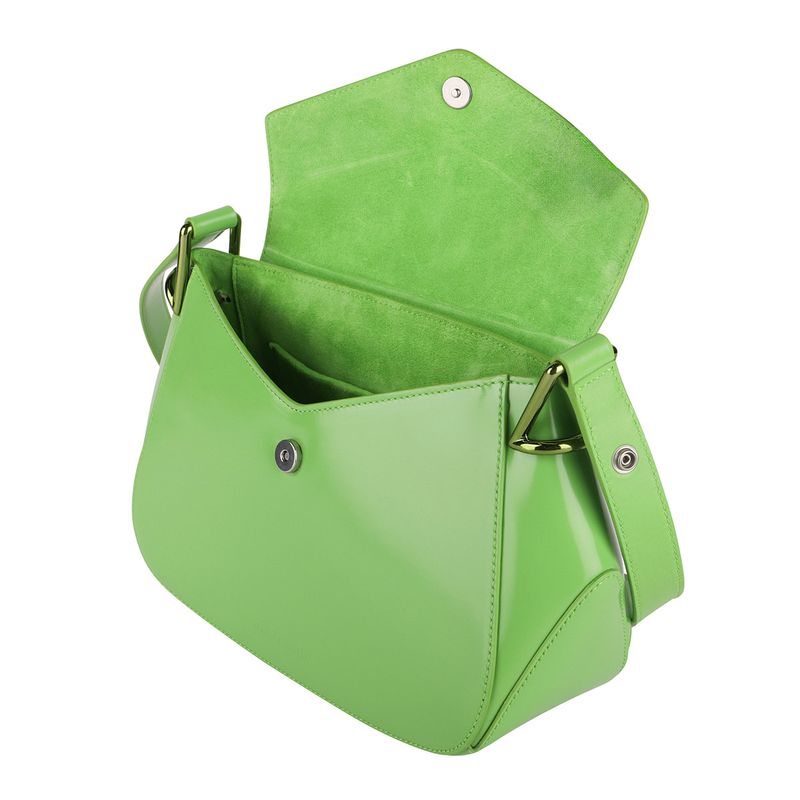 Bottega Veneta Handbag Medium Leather Handbag Green