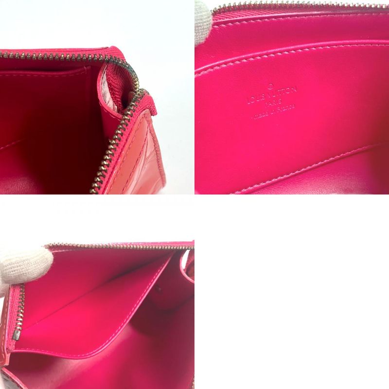 Louis Vuitton Trousse Cosmetic Pouch M93647 Monogram Vernis Rose Pop Pink