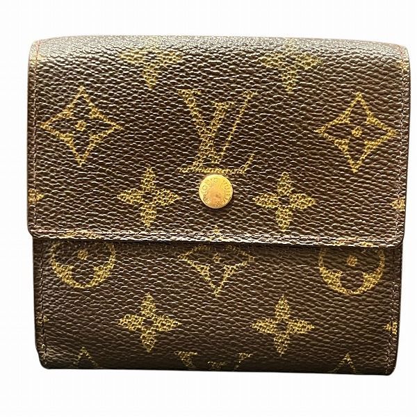 Louis Vuitton Monogram Porte Monet Bier Carte Cles Di M61652 W Hook Wallet
