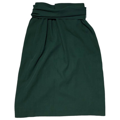 Yves Saint Laurent 90's Ribbon Skirt M Green