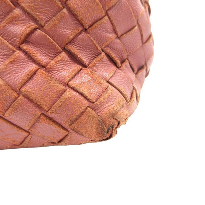 Bottega Veneta Intrecciato Small Garda Hand Tote Bag Lamb Leather Pink Ladies