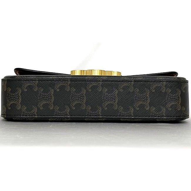 Celine Semishoulder Bag Claude Brown Triomphe