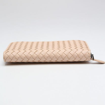Bottega Veneta 114076v001n Intrecciato Round Zipper Mesh Eleven Long Wallet