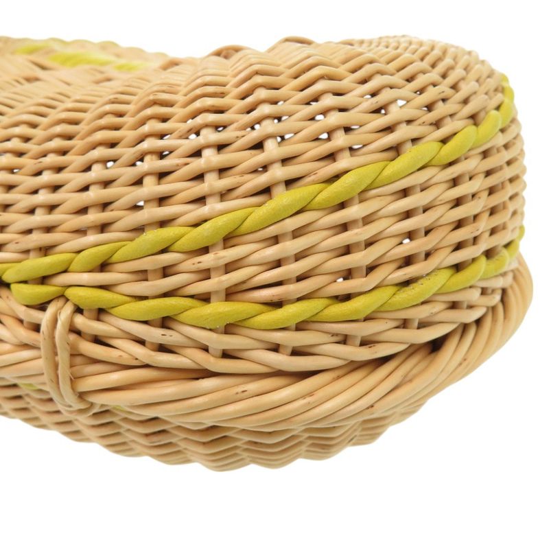 Hermes Petite Ache Minaudiere Straw Taurillon Cles Mance Cles Beige Clutch Bag