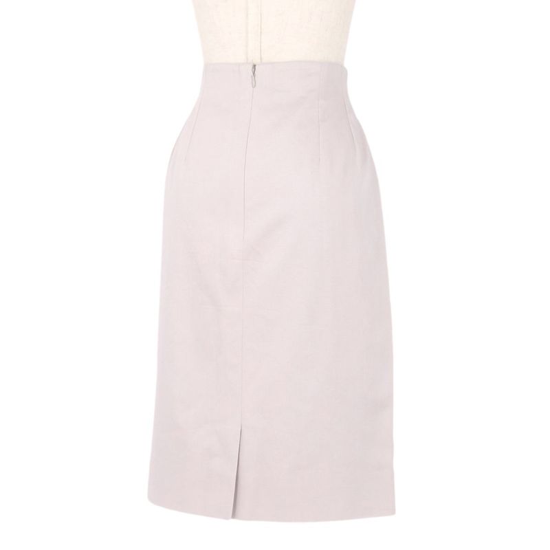 Vintage Celine Skirt Trapezoid Skirt Knee Length Logo Che