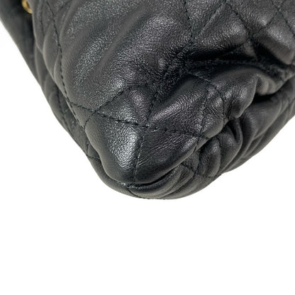 Dior/christian Dior Shoulder Bag Dior Ami Black Macrocanage Lambskin