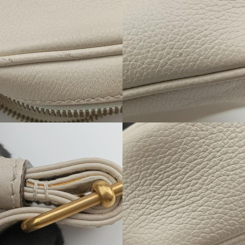 Gucci Printed Messenger White Leather 574803 A028973505