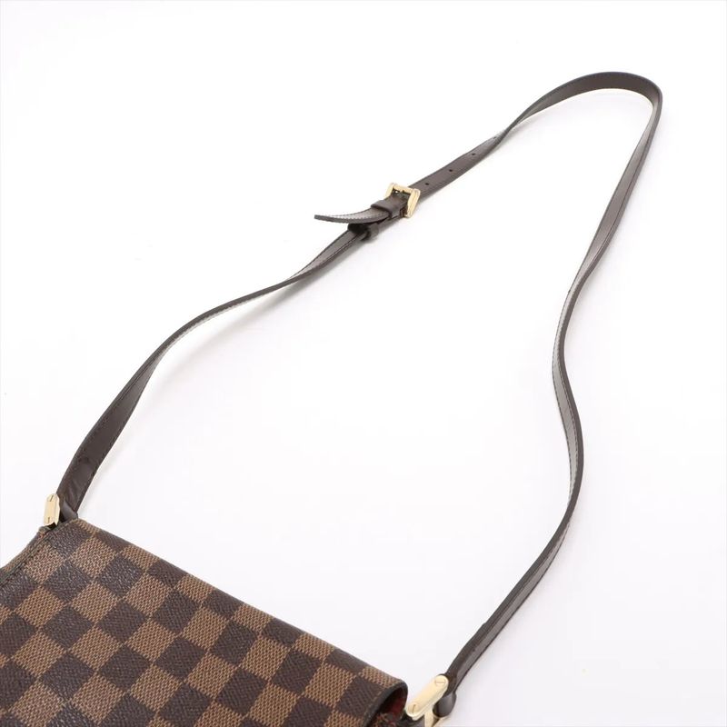 Louis Vuitton Damier Musette Salsa Long N51300 Leather Shoulder Bag Crossbody