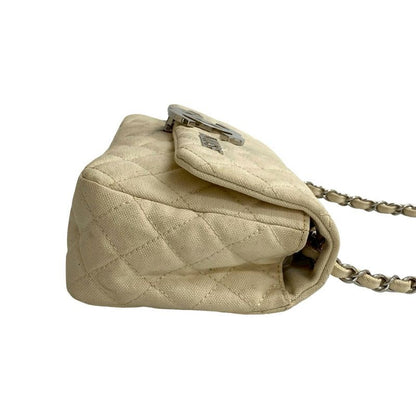 Chanel Chanel Cruise Collection Quilted Canvas Shoulder Bag