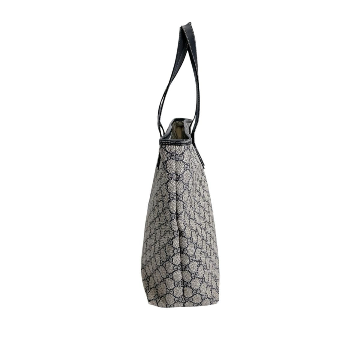 Gucci GG Supreme Tote Bag Gray