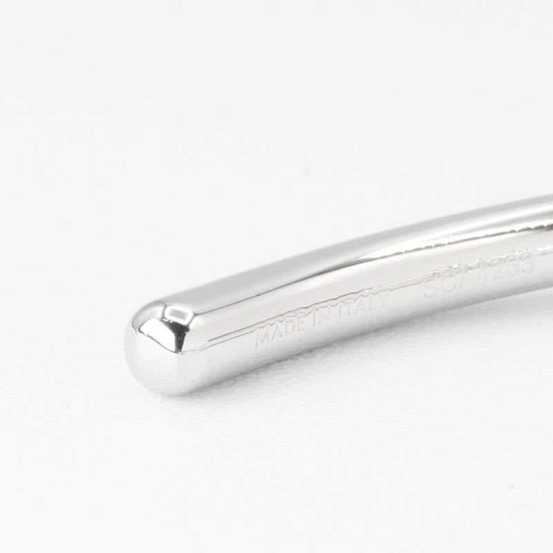 Celine Bracelet Bangle Cuff Silver Triomphe Asymmetric