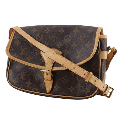 Louis Vuitton Sologne M42250 Monogram Canvas Brown Vi0026 Ladies Shoulder Bag