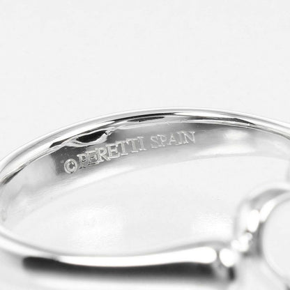 Tiffany & Co Open Heart Silver 925 Size 8 Ladies 2.5g Ring