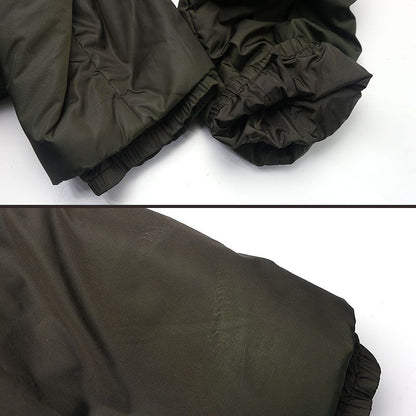 Prada Nylon Jacket Sgv294 Khaki Green Cotton Coat