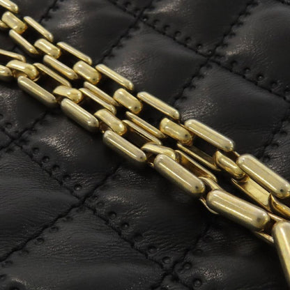 Chanel Matelasse 2WAY Gold Hardware Handbag Calf Women