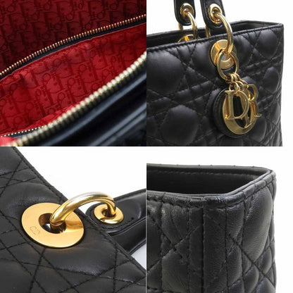 Christian DIOR Shoulder Bag Handbag Lady Dior