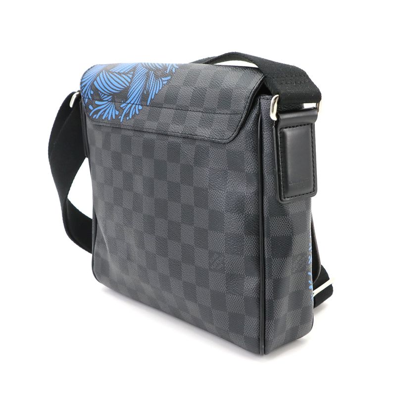 Louis Vuitton Damier Graphite Christopher Nemeth District PM Shoulder Bag
