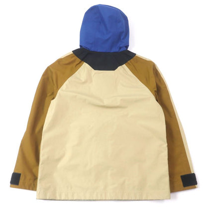 LOEWE H2108161nu Eye LOEWE Nature ELN Parka Jacket Logo Embroidery Color Block