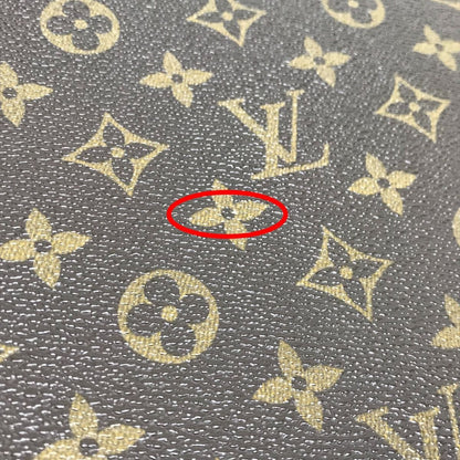 Louis Vuitton Monogram Document Case M53456 Brown