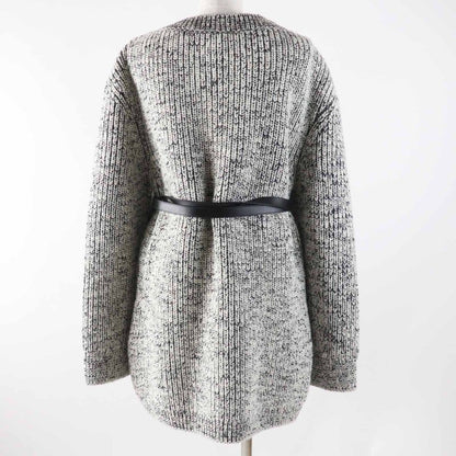 Louis Vuitton 23AW Wool Cotton Leather Belted Patched Long Sleeve Mixed