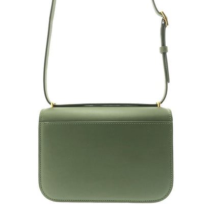 Loewe - Goya Anagram Logo Leather Small Shoulder Bag - Green - Women