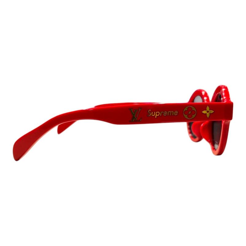 Louis Vuitton X Supreme Z0989e 9F2 Sunglasses For Men Red 46- 21 145