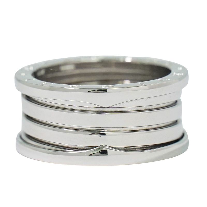 Authentic Bulgari Bvlgari B-zero1 750 WG Ring 60 18.5 White Gold Accessories