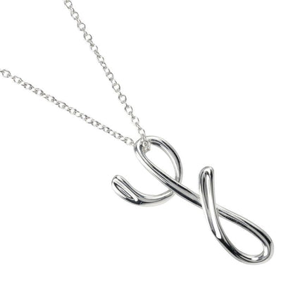 Tiffany & Co Letter Y Initial Y Silver 925 Ladies 2.35g Necklace