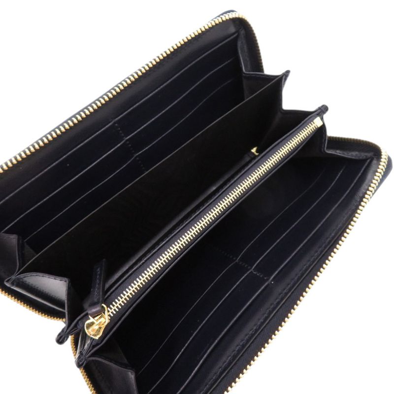 Gucci 1955 Horsebit 621889 0416 Canvas Leather Beige Long Wallet 0393 Gucci