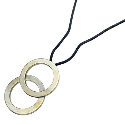 Bvlgari Necklace Bvlgari Silver And Black