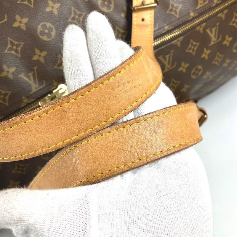 Louis Vuitton Boston Bag Sac Porochon M41220 Monogram Canvas Brown
