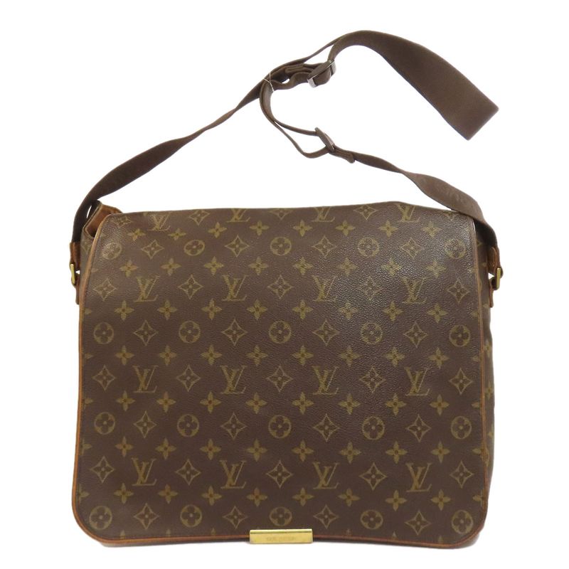 Louis Vuitton M45257 Abbess Shoulder Bag Monogram Canvas Women
