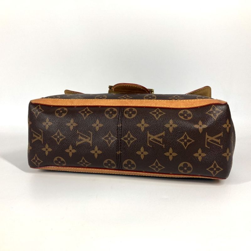 Louis Vuitton Shoulder Bag Dauphine Soft GM M47149 Monogram Canvas Brown