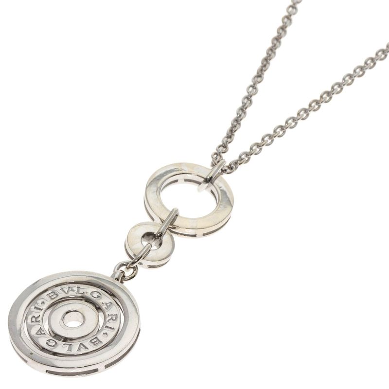 Bvlgari Bulgari Astorale Cherchi Necklace 18K White Gold Ladies