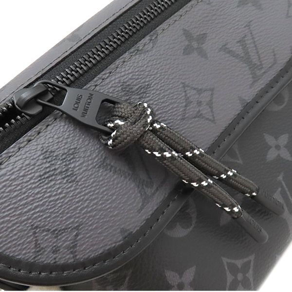 Louis Vuitton Shoulder Bag Pulse Wearable Wallet Monogram Eclipse Reverse