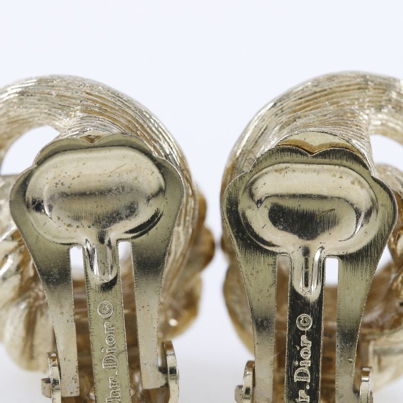 [dior] Christian Dior Gold Plated Ladies 8.5g Earring