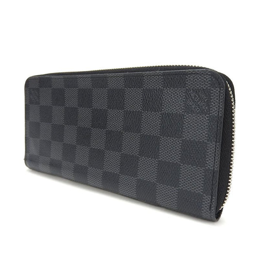 Louis Vuitton Long Wallet Zippy Wallet Vertical N63095 Damier Graphite Damier