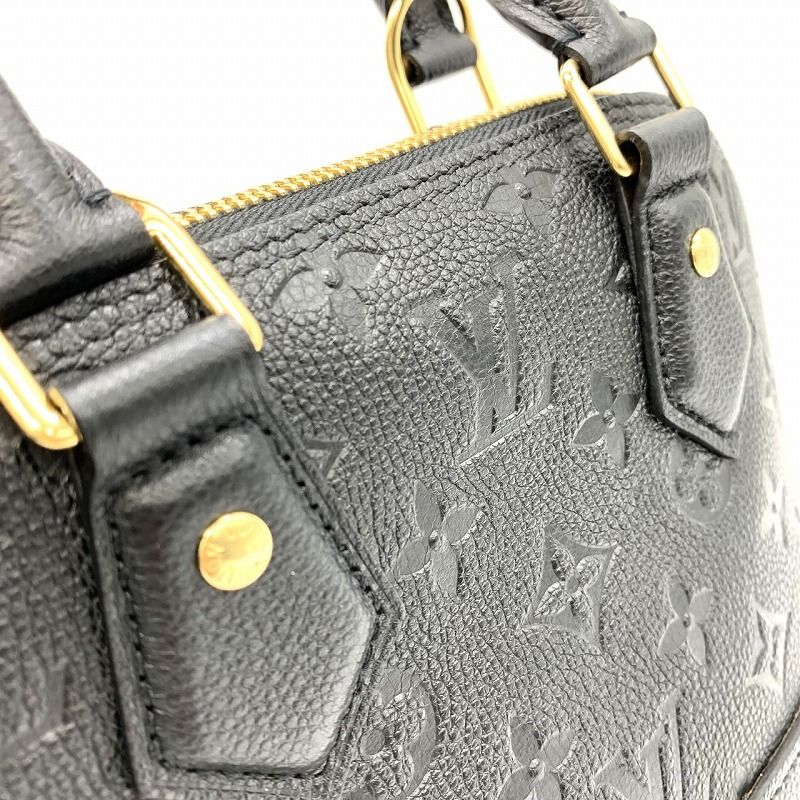 Louis Vuitton Alma BB M44829 Handbag Mini Bag Monogram Empreinte Black Women's