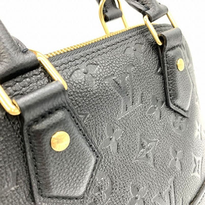 Louis Vuitton Alma BB M44829 Handbag Mini Bag Monogram Empreinte Black Women's