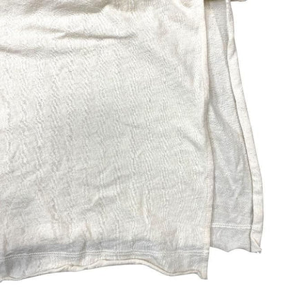 Loewe Dress Long Dress Long Sleeves Hooded Cotton Silk Wool Acrylic Fiber Cream