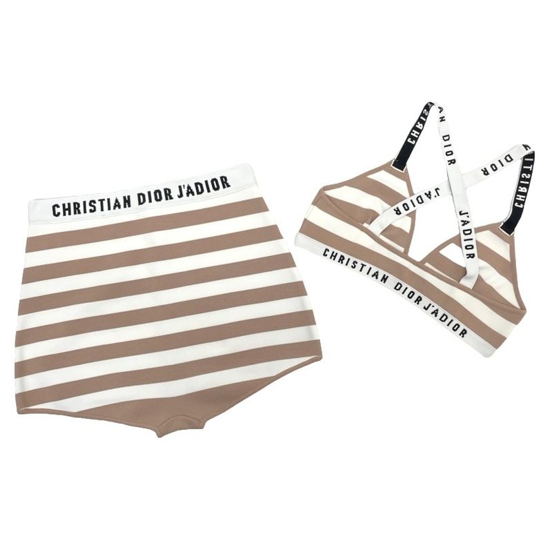 Christian DIOR Sports Bra Shorts Set Innerwear Size S