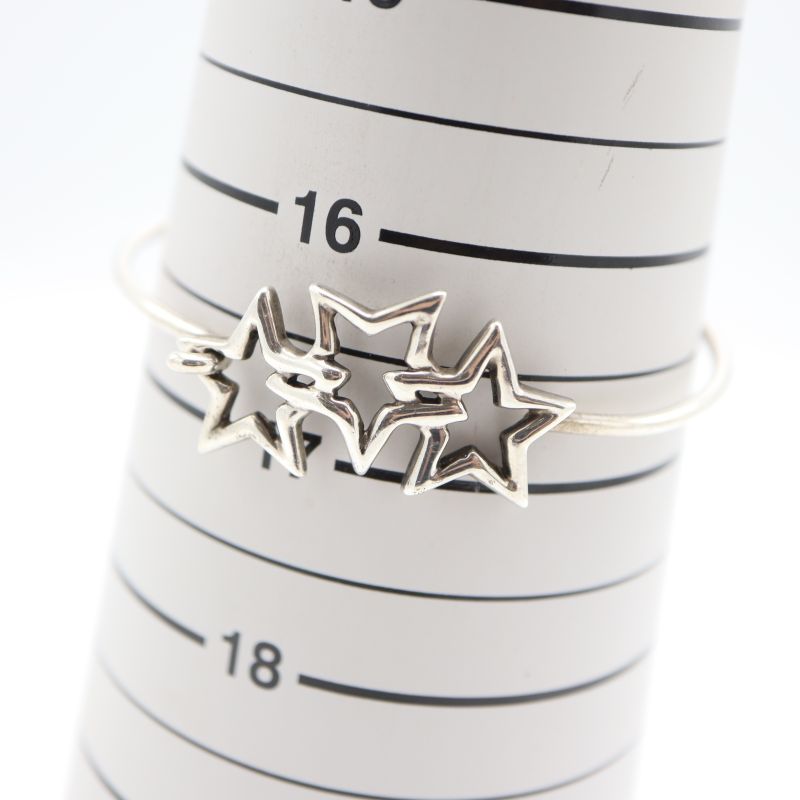 Tiffany & Co Tiffany & Co Triple Star Bangle Bracelet 925 Silver Accessories