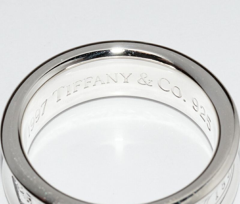Tiffany & Co Ring SV 1837ring Medium Width 7mm (028in)