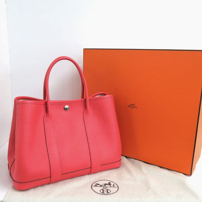 Hermes Garden Party T PM 30 Epson Rose Jaipur A Stamp 2017 Handbag