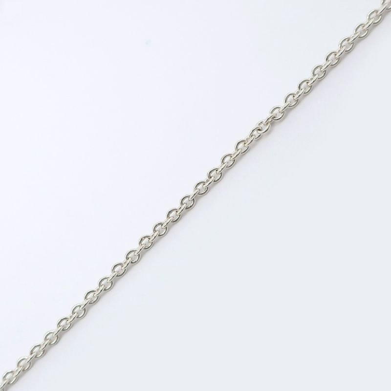 Tiffany & Co Open Heart Elsa Peretti 925 Silver Ladies 6.8g Necklace