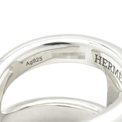 Hermes Ring Ozmoz GM Silver 925 Silver #55(jp15) Accessories Ag925 H Motif #15