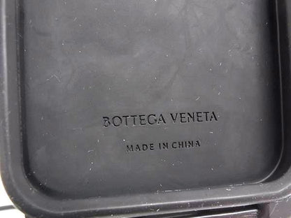 Bottega Veneta Intrecciato Rubber Iphone 14 Pro Phone Case In Black Bl4759