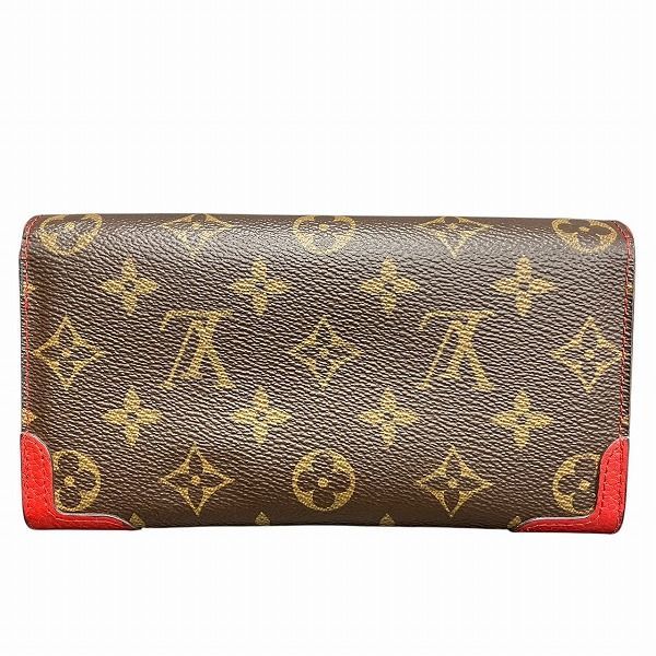 Louis Vuitton Monogram Portefeuille Sarah Retiro M61184 Long Wallet Women