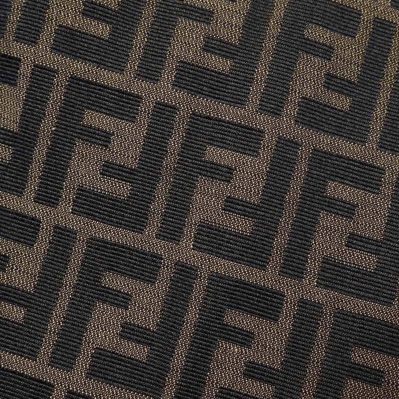 Fendi Skirt Size 38 Zucca Pattern FF Logo Total Mini Tight Made In Italy